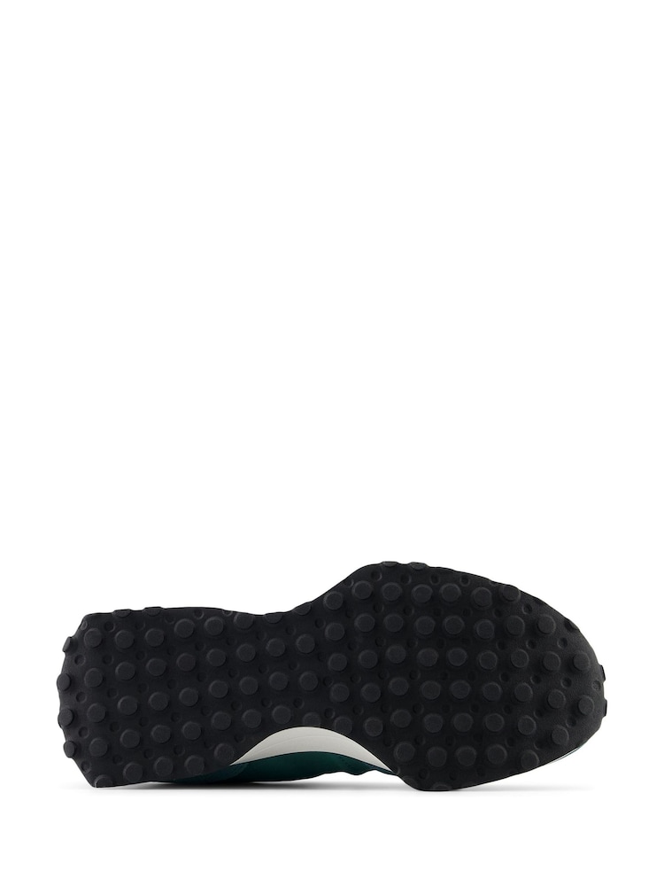 New Balance Green/White Boys 327 Trainers - Image 8 of 8
