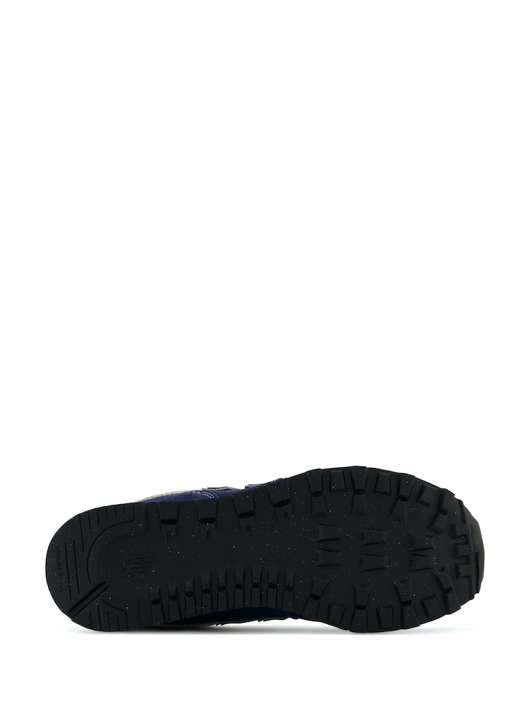 New Balance Navy Boys 574 Trainers - Image 4 of 4