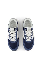 New Balance Blue Boys 370 Trainers - Image 8 of 10