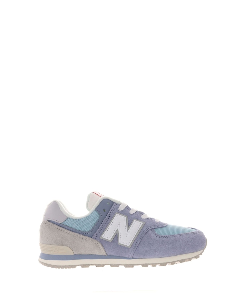 New Balance Blue Boys 574 Trainers - Image 1 of 2
