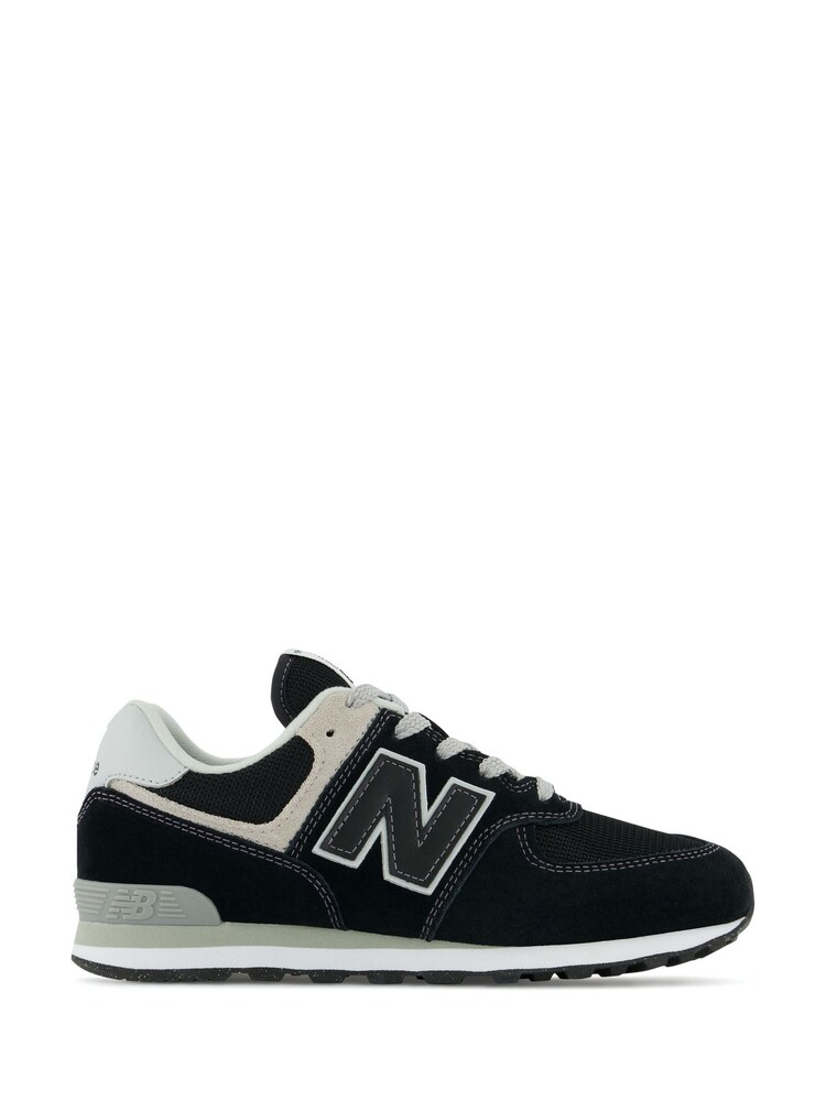 New Balance Black 574 Trainers - Image 1 of 7 New Balance Black 574 Trainers - Image 1 of 7