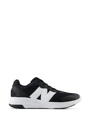 New Balance Black/White Boys 378 Trainers - Image 1 of 8
