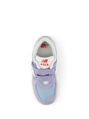 New Balance Blue Boys Hook and Loop 574 Trainers - Image 7 of 7