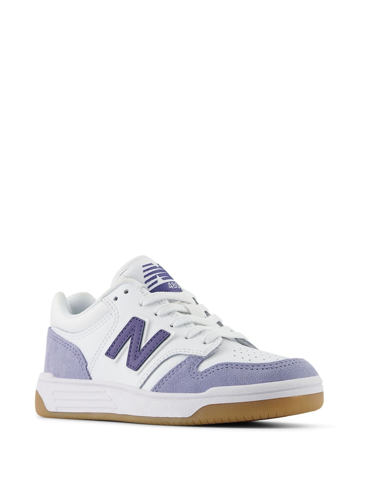 Blauw/wit - New Balance - 480 Jongenssneakers - Image 3 of 7