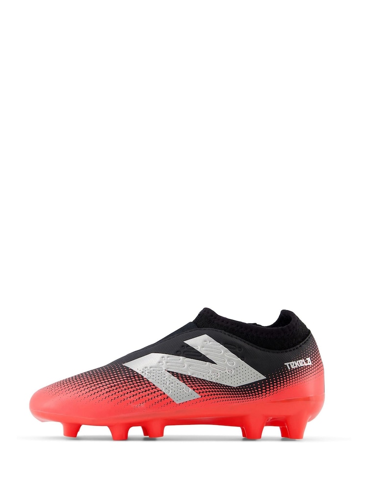Schwarz - New Balance Boys Tekala Firm Ground Football Boots - Bild 2 von 7