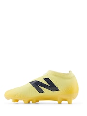 Amarillo - New Balance Boys Tekala Firm Ground Football Boots - Imagen 2 de 6
