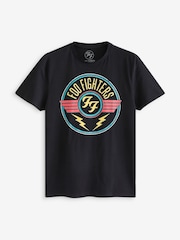 Vanilla Underground Mens Foo Fighters Licensed 100% Cotton T-Shirt - Bild 1 von 5