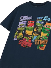 Vanilla Underground Blue Teenage Mutant Ninja Turtles Boys Licensed T-Shirt - Image 5 of 7
