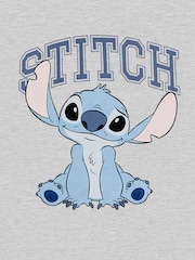 Vanilla Underground Grey Girls Disney Stitch 100% Cotton Licensed Hoodie - Image 6 of 6