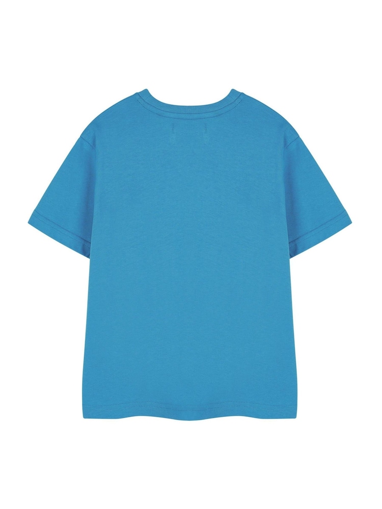 Vanilla Underground Blue Boys Sonic The Hedgehog Licensed 100% Cotton T-Shirt - Image 2 of 6