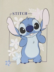 Vanilla Underground Cream Girls Stitch Disney Licensed 100% Cotton T-Shirt - Image 4 of 6