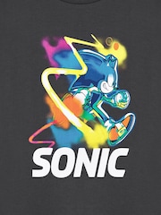 Vanilla Underground Grey Boys Sonic The Hedgehog Licensed 100% Cotton T-Shirt - Image 6 of 6