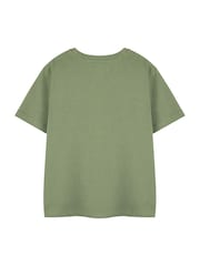 Vanilla Underground Green Boys 100% Cotton Marvel Licensed T-Shirt - Image 2 of 6