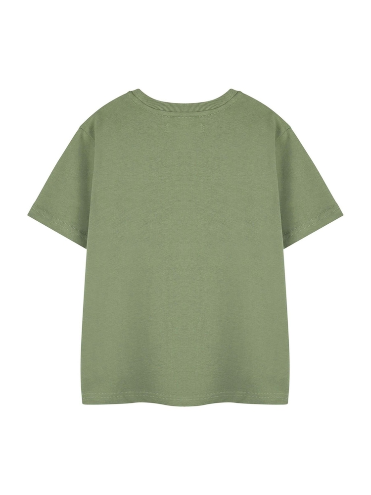 Vanilla Underground Green Boys 100% Cotton Marvel Licensed T-Shirt - Image 2 of 6