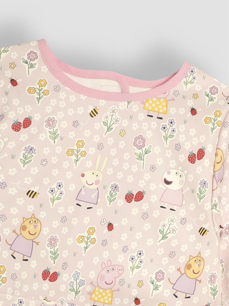 JoJo Maman Bébé Pink Peppa Pig Craft Apron - Image 3 of 3