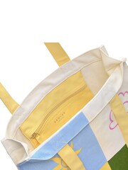 Radley London Yellow Summer Craft Medium Open-Top Tote Bag - Image 3 of 4