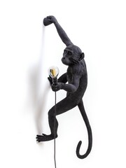 Seletti Black Right Hand Hanging Monkey Ceiling Light - Image 5 of 6