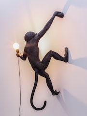 Seletti Black Right Hand Hanging Monkey Ceiling Light - Image 6 of 6