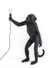Seletti Black Standing Monkey Table Lamp - Image 6 of 6