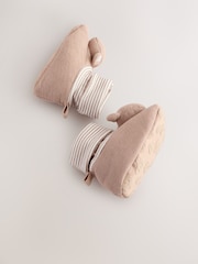 Neutral Bear Baby Sensory Sock Top Boots (0-24 months) (0-2mths) - Image 4 of 5