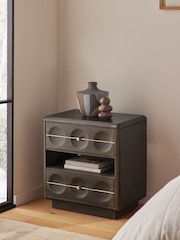 Dark Brown Eden Solid Mango Wood Side Table - Image 2 of 8
