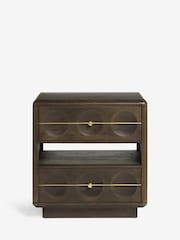 Dark Brown Eden Solid Mango Wood Side Table - Image 3 of 8