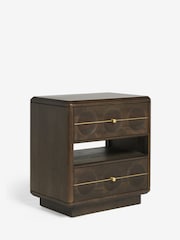 Dark Brown Eden Solid Mango Wood Side Table - Image 4 of 8