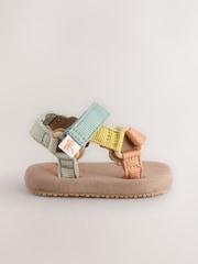 Blue Colourblock Baby Trekker Sandals (0-24mths) - Image 3 of 8