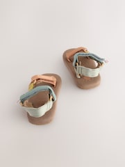 Blue Colourblock Baby Trekker Sandals (0-24mths) - Image 5 of 8