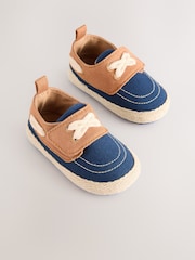 Azul marino - Baby Boat Loafer Shoes (0-24mths) - Imagen 1 de 5