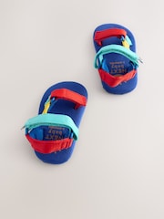 Blue Multi Bright Baby Trekker Sandals (0-24mths) - Image 3 of 6