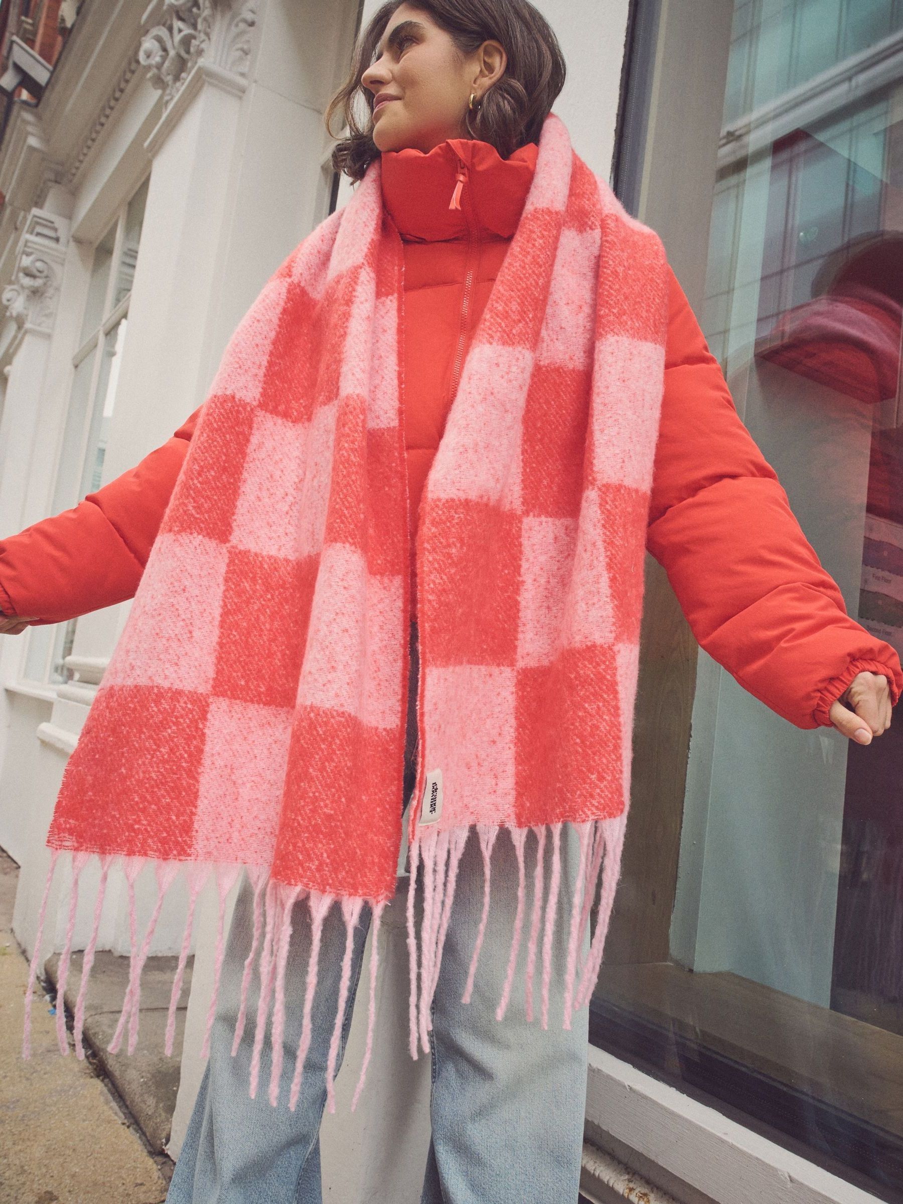 Buy Eleanor Bowmer x Next Chunky Scarf from Next USA
