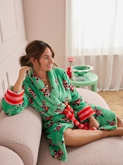 Eleanor Bowmer x Next Fleece Robe - Image 2 of 10