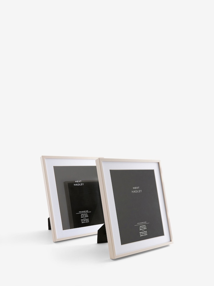 Set of 2 Natural Hadley Photo Frames - Image 4 of 8