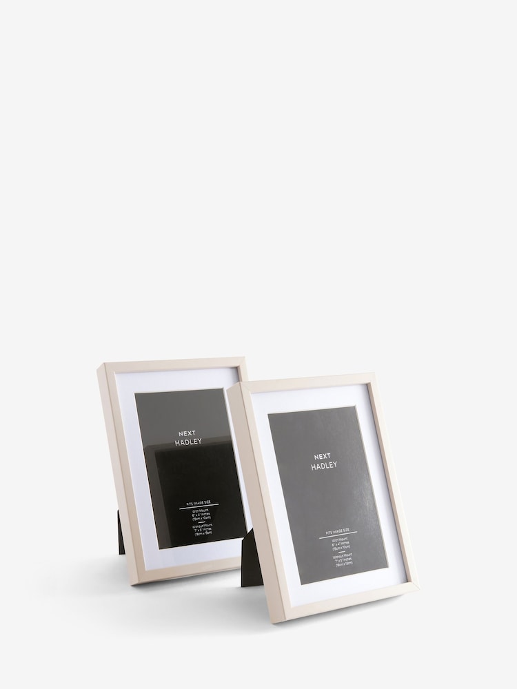 Set of 2 Natural Hadley Photo Frames - Image 7 of 8