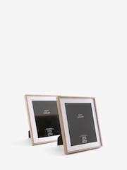 Set of 2 Oak Hadley Wood Effect Photo Frames - Image 4 of 8