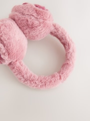 Light Pink Flower Earmuffs - Image 2 of 3