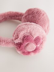 Light Pink Flower Earmuffs - Image 3 of 3