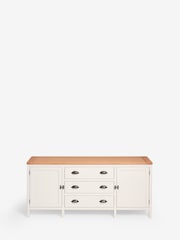 Cream Claude Oak Veneer Large Sideboard - Image 10 of 11