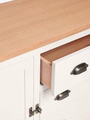 Cream Claude Oak Veneer Large Sideboard - Image 11 of 11