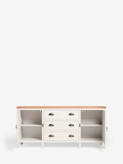 Cream Claude Oak Veneer Large Sideboard - Image 7 of 11