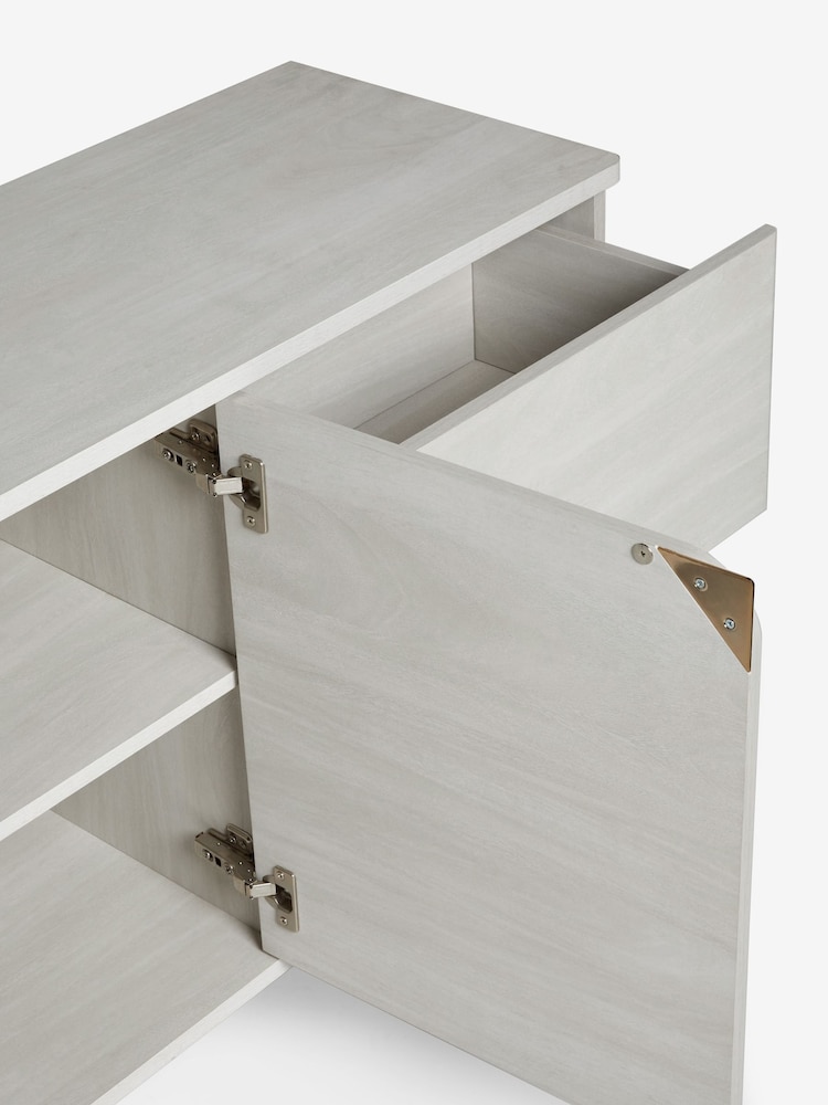 Light Evie Oak Effect Extra Large Sideboard - Image 10 of 10