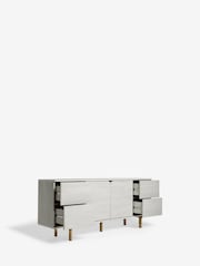 Light Evie Oak Effect Extra Large Sideboard - Image 8 of 10