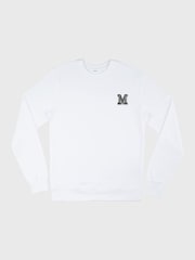 Supacult White Mickey Mouse Basketball Jump Men Sweatshirt - Image 3 of 4
