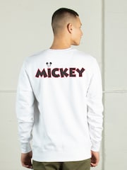 Supacult White Mickey Mouse Multi Mickey Men Sweatshirt - Image 1 of 4