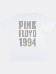 Supacult White Pink Floyd Painted Face 1989 Men Music T-Shirt - Image 4 of 4