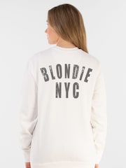 Supacult White Blondie North American Tour Women Music Sweatshirt - Image 1 of 4