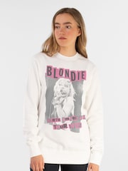Supacult White Blondie North American Tour Women Music Sweatshirt - Image 2 of 4