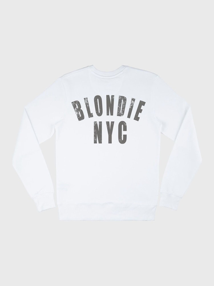 Supacult White Blondie North American Tour Women Music Sweatshirt - Image 4 of 4