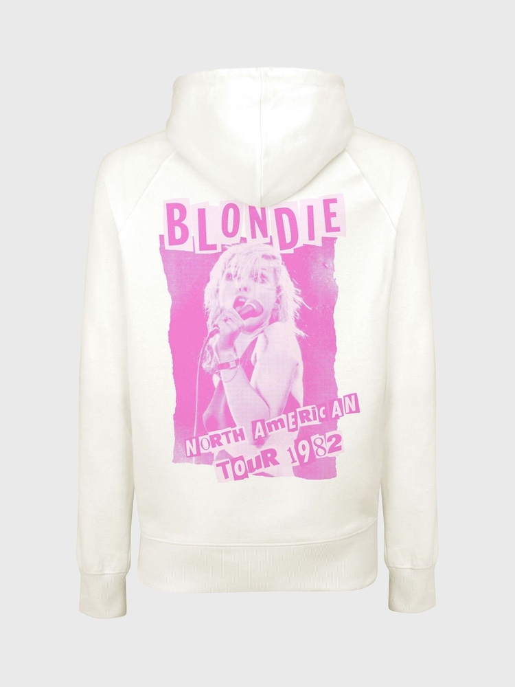 Supacult White Blondie Pink Women Music Hoodie - Image 4 of 4